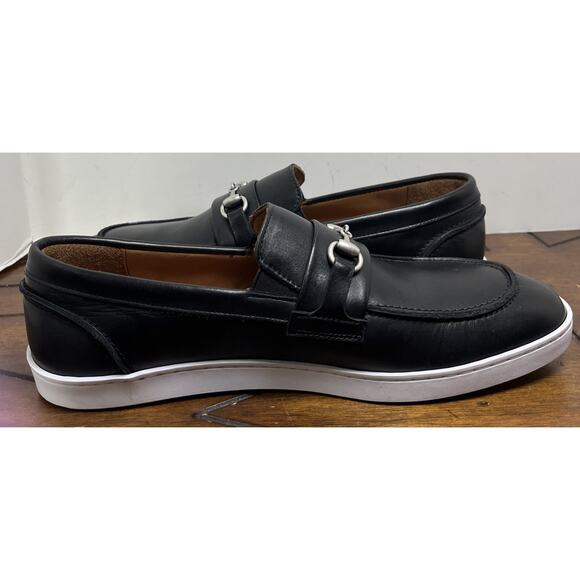 Allen Edmonds Men’s Randolf Black White Horsebit Leather Dress Shoes 9.5E main image 7
